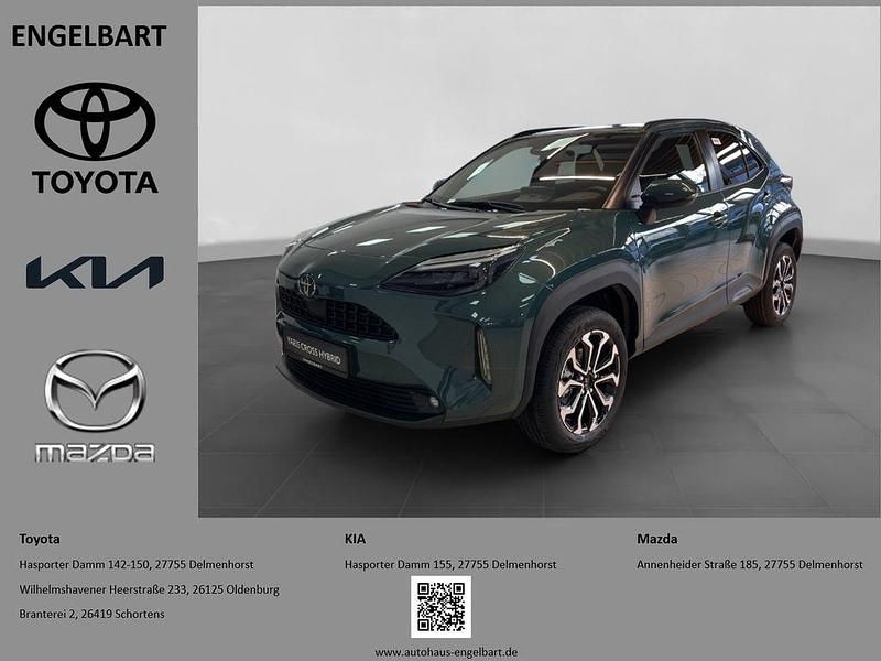 Neu Toyota Yaris Cross 131 PS (96 kW) 2025 Grün SUV