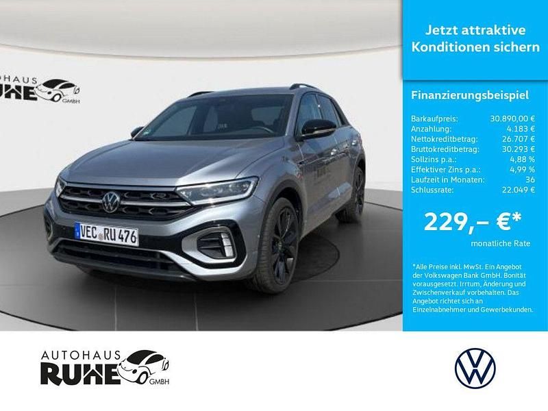 Silber Gebraucht 2024 VW T-Roc R-line SUV | 30.890 € (Fairer Preis) - Bild 1/4