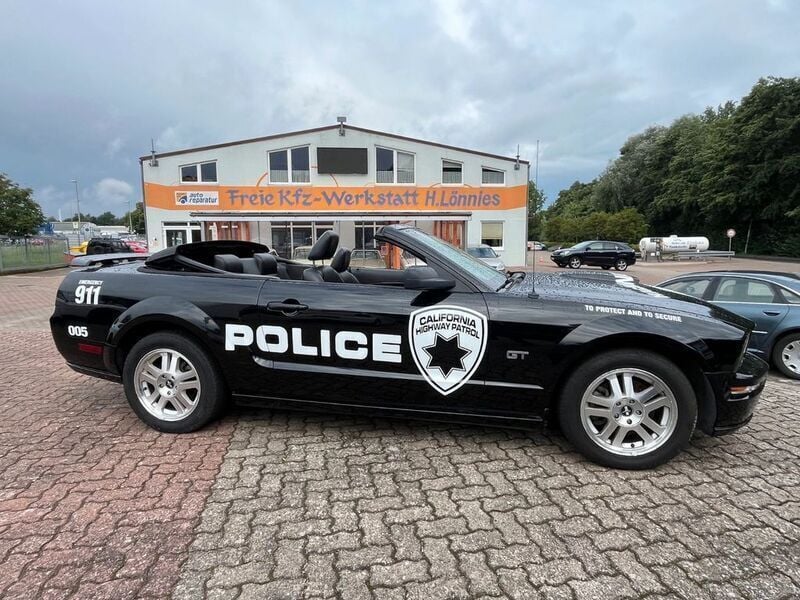 Gebraucht Ford Mustang GT 302 PS (222 kW) 2007 Schwarz Cabrio