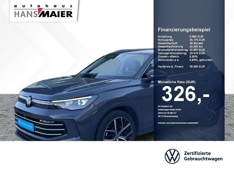 Gebraucht VW Tiguan Elegance 150 PS (110 kW) 2024 Delfingrau metallic SUV