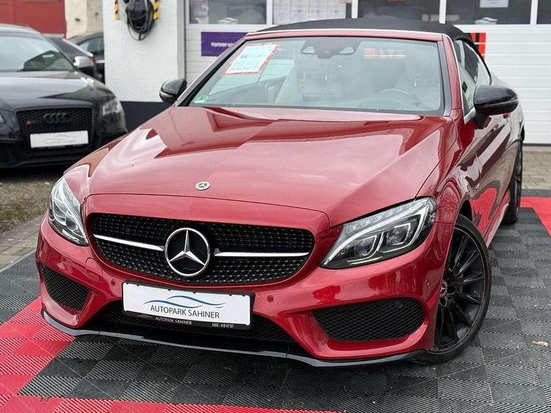 Gebraucht Mercedes C220 AMG 170 PS (125 kW) 2017 Rot Cabrio