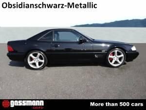 Gebraucht Mercedes SL320 224 PS (164 kW) 2000 Schwarz Cabrio