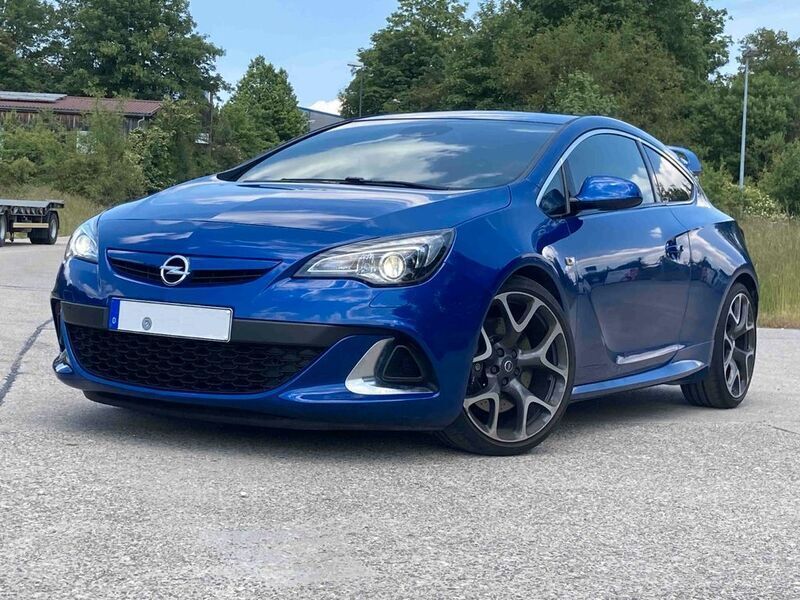 Blau Gebraucht 2017 Opel Astra OPC Coupé | 22.999 € (Teuer) - Bild 1/4