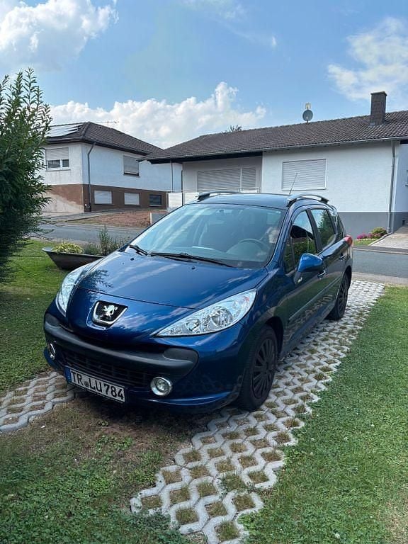 Blau Gebraucht 2009 Peugeot 207 Tendance Kombi | 1.000 € (Superpreis) - Bild 1/4