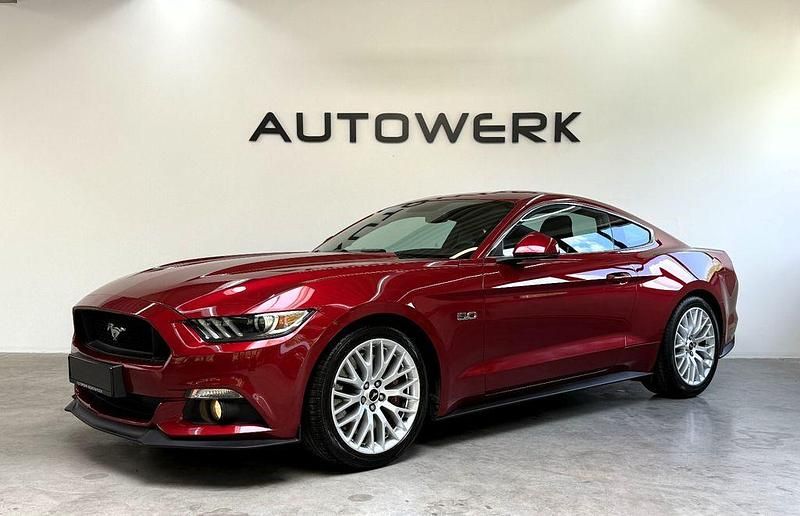 Rot Gebraucht 2016 Ford Mustang GT | 33.999 € (Fairer Preis) - Bild 1/4
