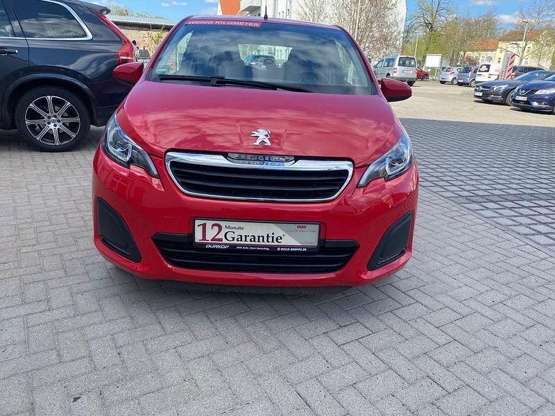 Gebraucht Peugeot 108 Active 69 PS (50 kW) 2017 Rot Kleinwagen