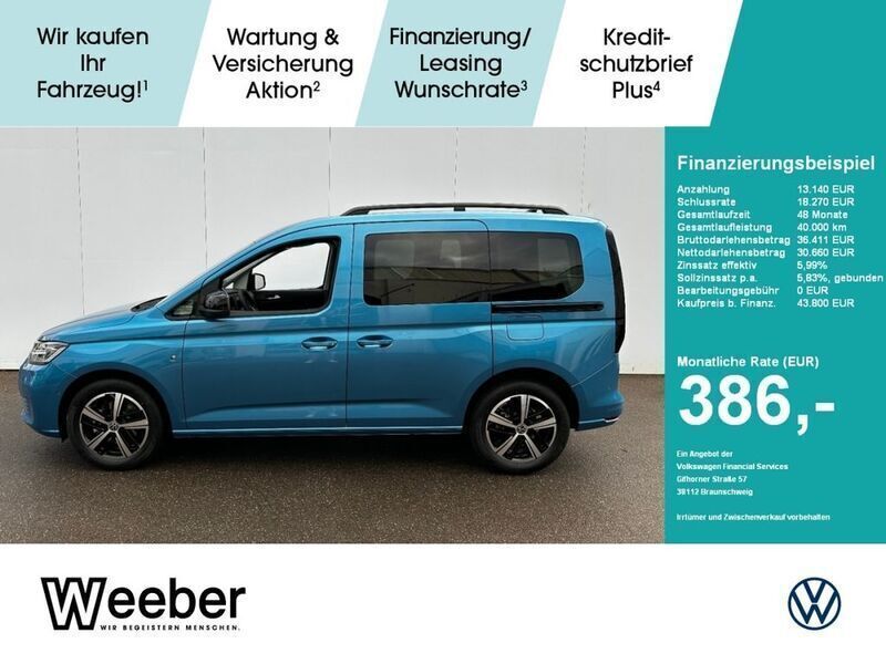 Blau Neu 2024 VW Caddy Life Van / Kleinbus | 43.800 € (Teuer) - Bild 1/4