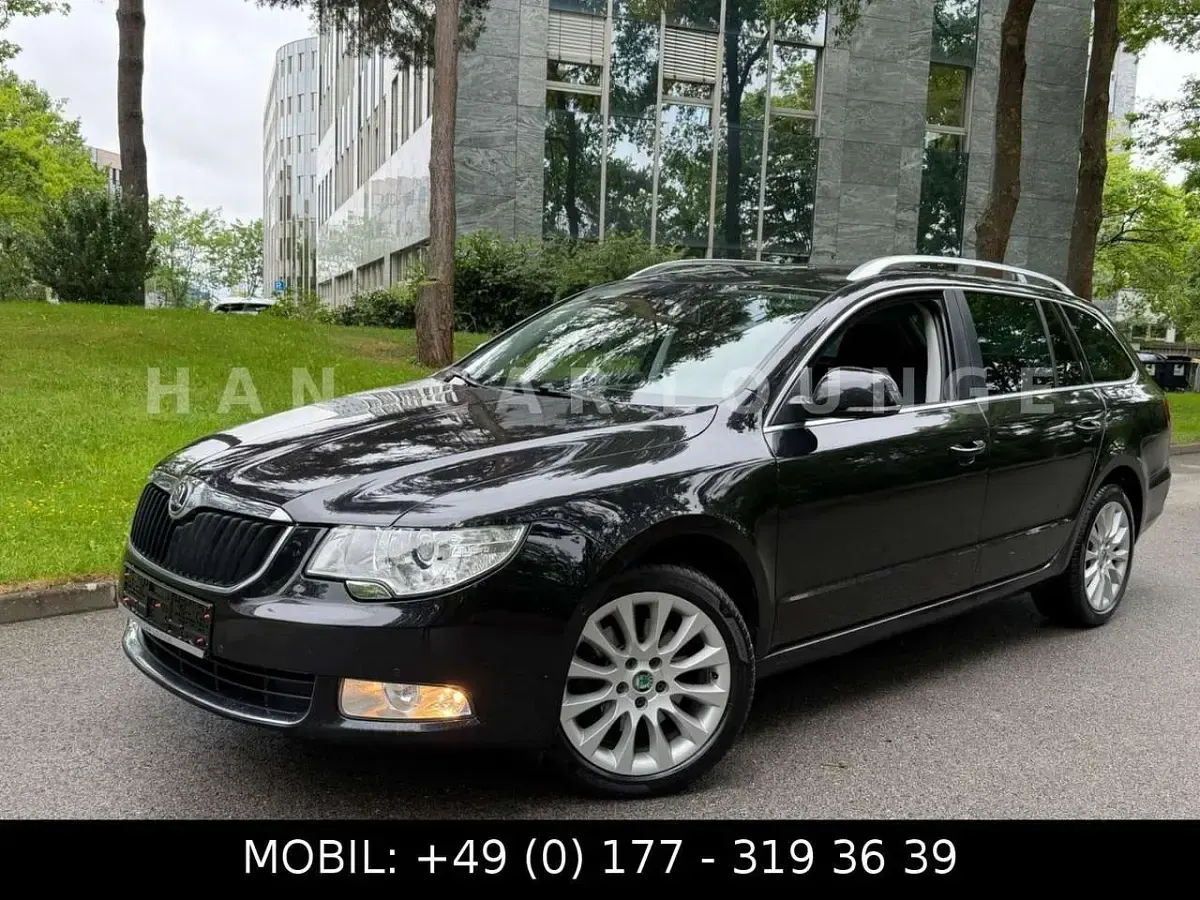 Gebraucht Skoda Superb Exclusive 160 PS (117 kW) 2013 Schwarz Limousine