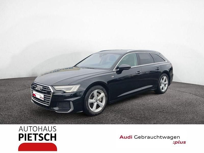 Brillantschwarz Gebraucht 2020 Audi A6 Ambiente Kombi | 24.990 € (Fairer Preis) - Bild 1/4