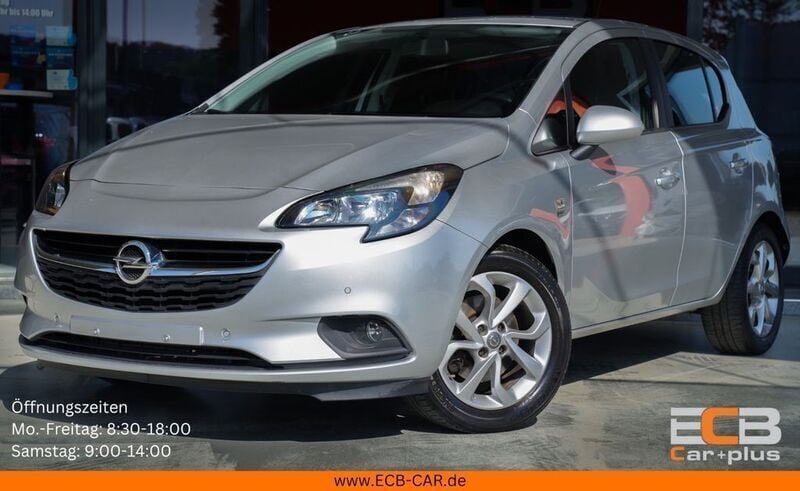 Silber Gebraucht 2019 Opel Corsa Limousine | 8.890 € (Fairer Preis) - Bild 1/4
