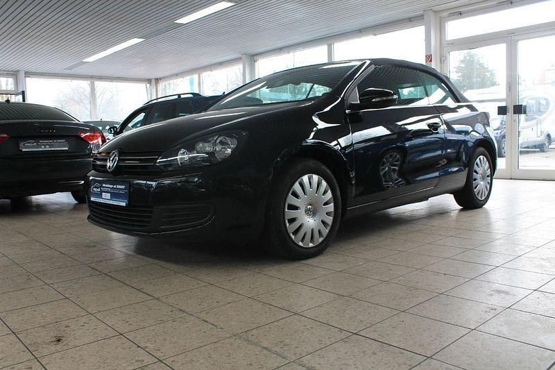 Gebraucht VW Golf Cabriolet Basis 105 PS (77 kW) 2012 Schwarz Cabrio
