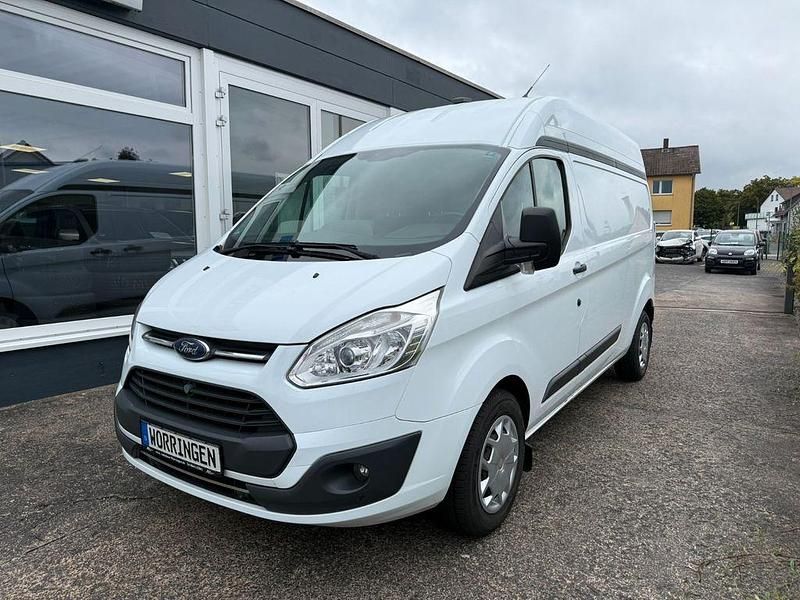 Frozen white Gebraucht 2017 Ford Transit Custom Van / Kleinbus | 9.290 € (Fairer Preis) - Bild 1/4