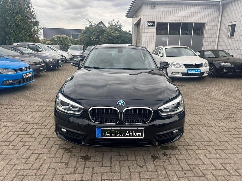 Gebraucht BMW 116 Advantage 109 PS (80 kW) 2017 Schwarz Kleinwagen