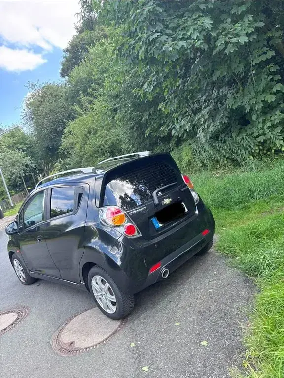 Gebraucht Chevrolet Spark LT 82 PS (60 kW) 2012 Schwarz Kleinwagen