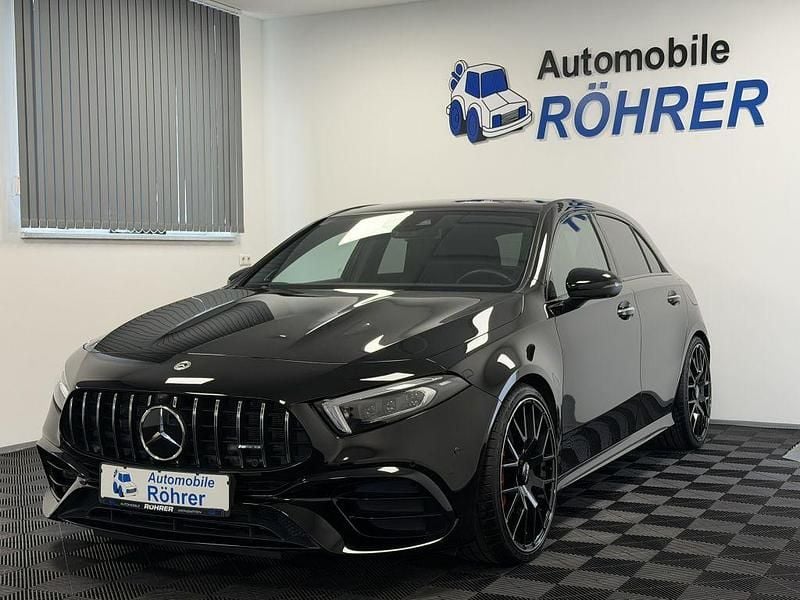 Schwarz Gebraucht 2022 Mercedes A45 AMG AMG Limousine | 44.950 € (Superpreis) - Bild 1/4