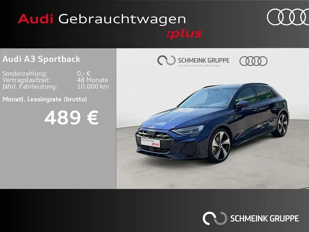 Gebraucht Audi A3 S-Line 150 PS (110 kW) 2025 Navarrablau metallic Limousine