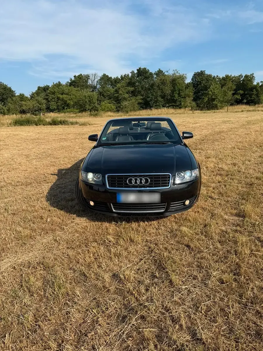 Gebraucht Audi A4 Cabriolet 163 PS (119 kW) 2003 Schwarz Cabrio