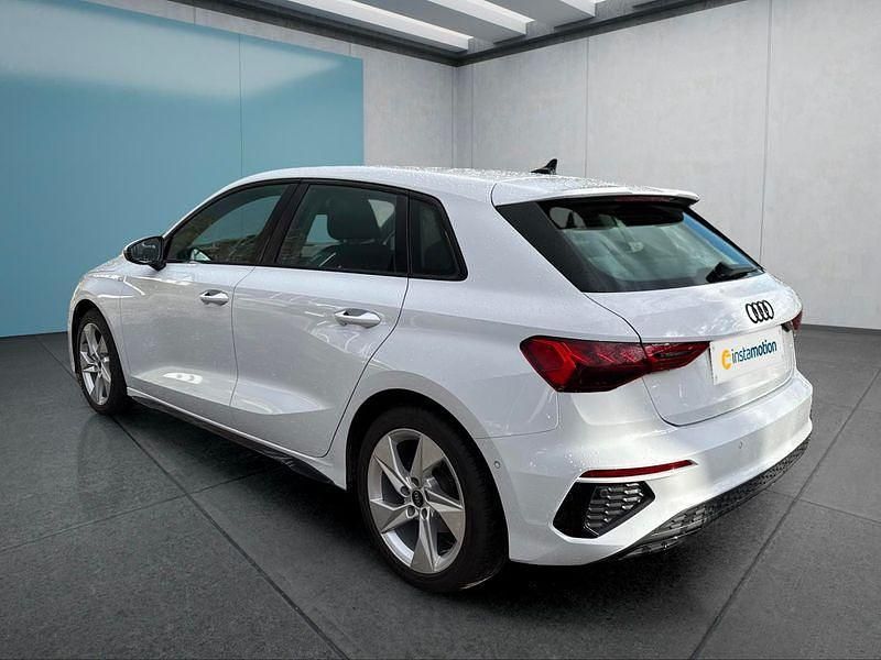 Gebraucht Audi A3 Sportback S-Line 150 PS (110 kW) 2024 Weiß Kleinwagen