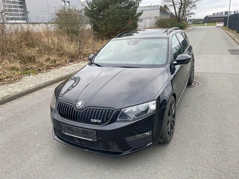 Gebraucht Skoda Octavia RS 184 PS (135 kW) 2016 Schwarz Kleinwagen