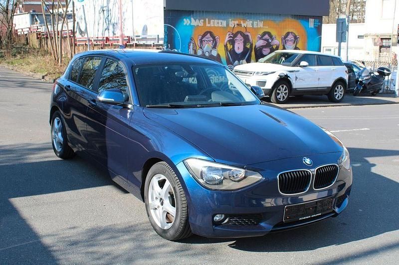 Gebraucht BMW 116 Efficient Dynamics 116 PS (85 kW) 2012 Blau Kleinwagen