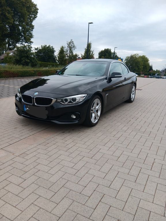 Schwarz Gebraucht 2015 BMW 428 Advantage Cabrio | 19.450 € (Superpreis) - Bild 1/4