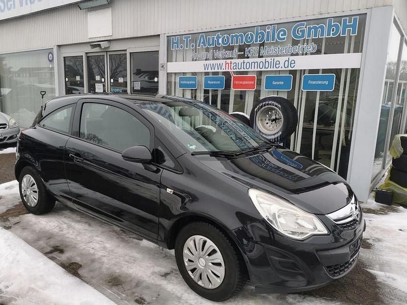 Gebraucht Opel Corsa Edition 86 PS (63 kW) 2012 Schwarz Kleinwagen