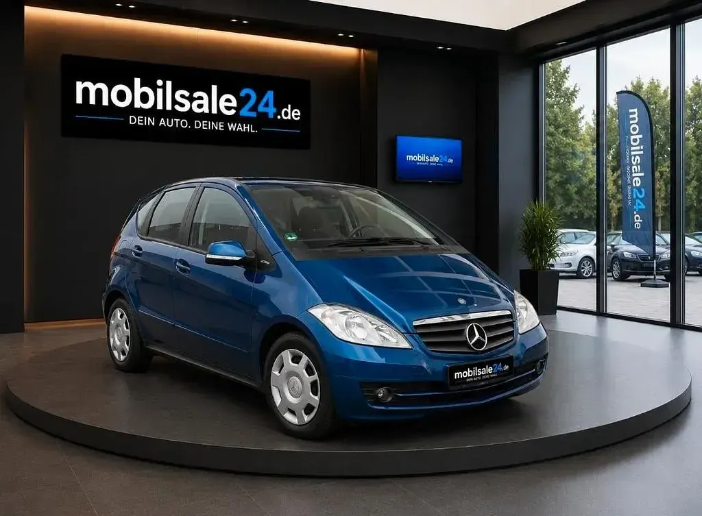 Gebraucht Mercedes A160 95 PS (69 kW) 2010 Blau Kleinwagen