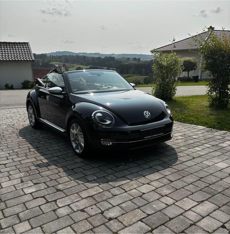 Schwarz Gebraucht 2016 VW Beetle Sportline Cabrio | 14.499 € (Guter Preis) - Bild 1/4