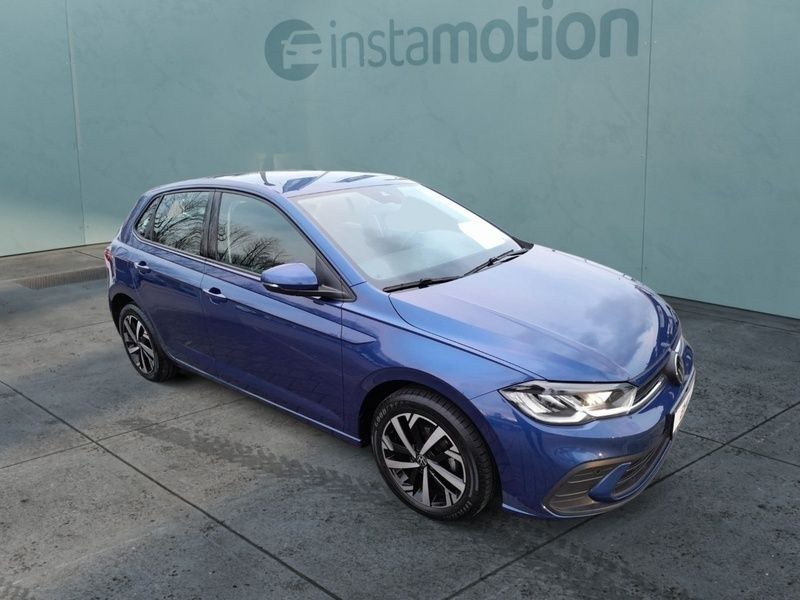 Blau Gebraucht 2023 VW Polo Life Limousine | 22.120 € (Fairer Preis) - Bild 1/3