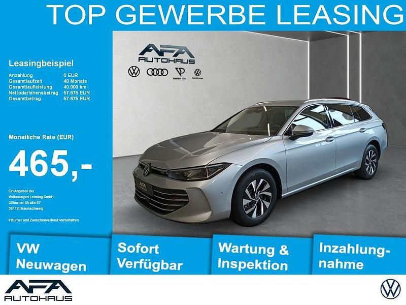 Oyster silver metallic Neu 2025 VW Passat Business Kombi | 53.990 € - Bild 1/4