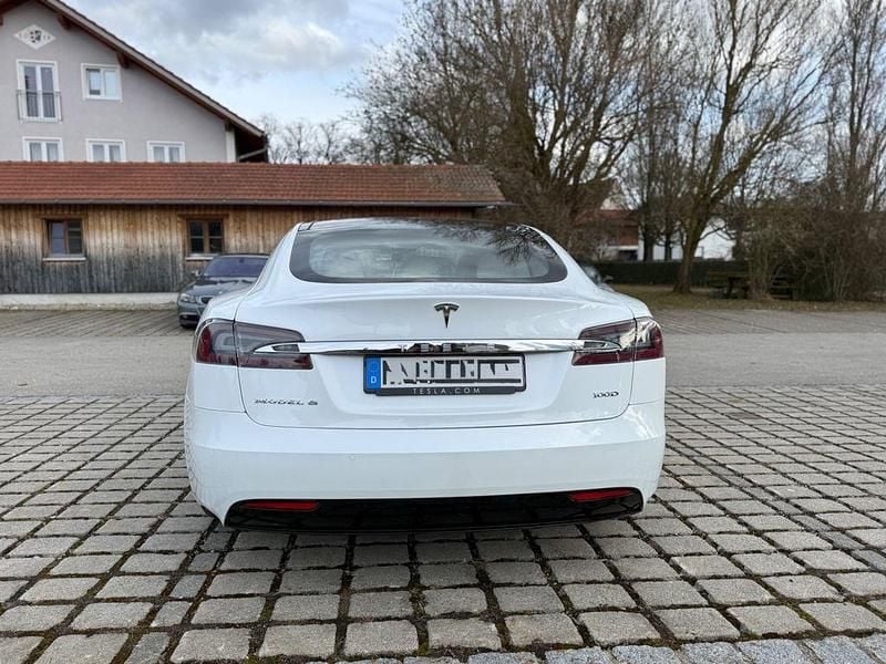 Gebraucht Tesla Model S 309 kW (421 PS) 2018 Weiß Kleinwagen