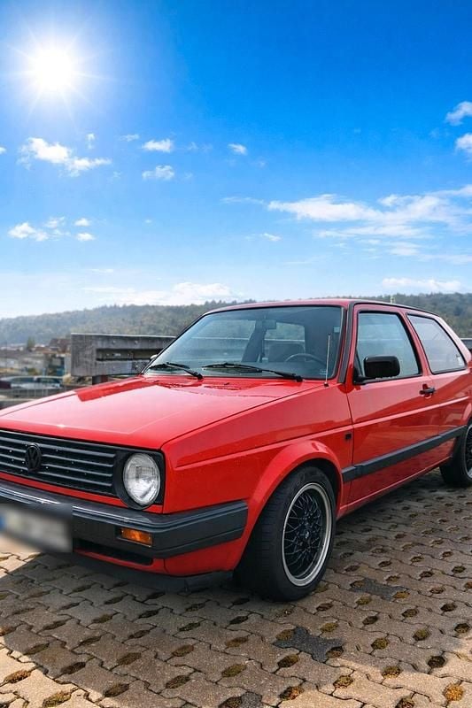 Gebraucht VW Golf II 90 PS (66 kW) 1989 Rot Kleinwagen