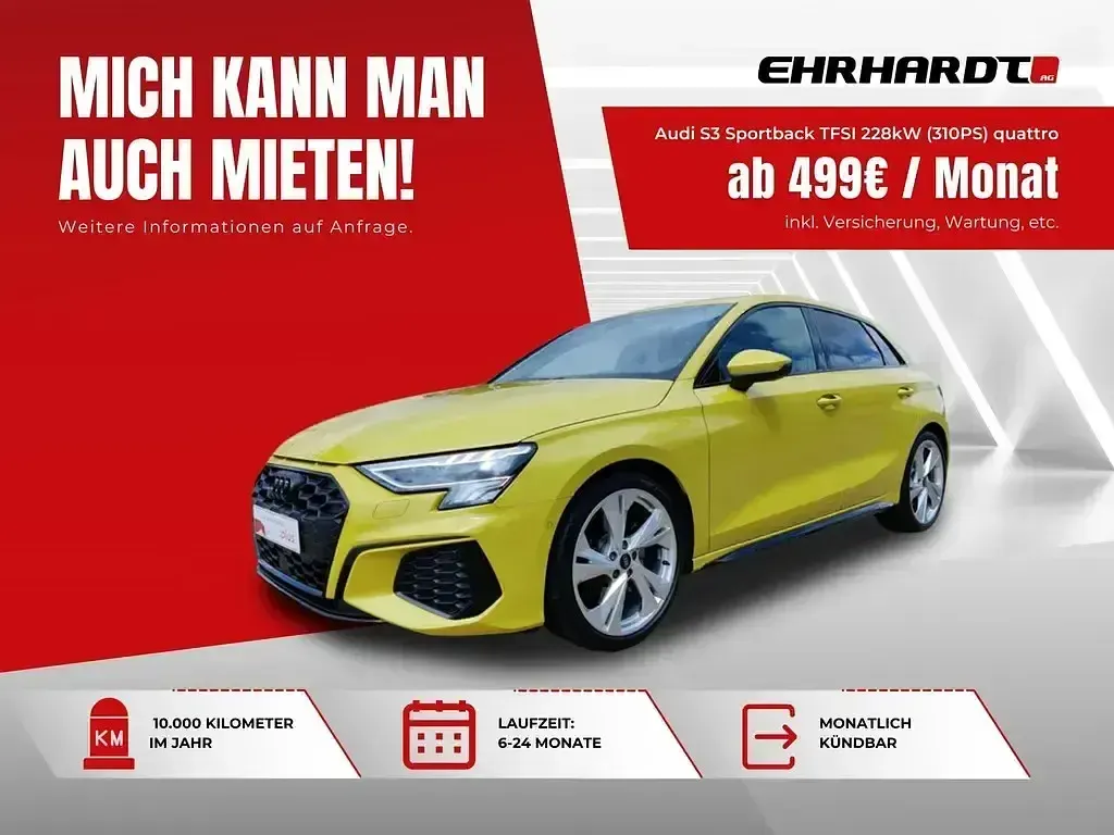 Gebraucht Audi S3 Sport 310 PS (228 kW) 2024 Gelb Limousine