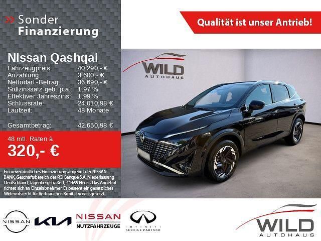 Schwarz Neu 2025 Nissan Qashqai 360º SUV | 35.990 € (Fairer Preis) - Bild 1/4
