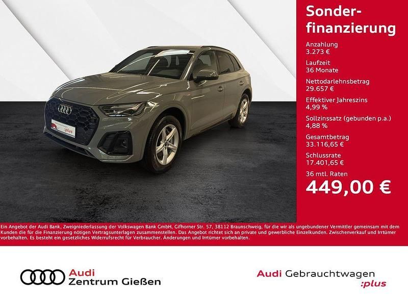 Grau Gebraucht 2022 Audi Q5 S-Line SUV | 32.930 € (Superpreis) - Bild 1/4