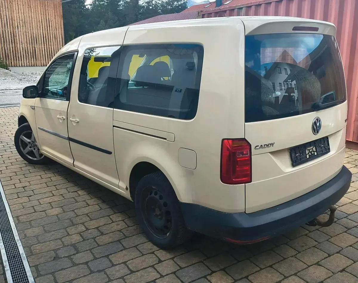 Brugt VW Caddy Maxi 150 HK (110 kW) 2016 Beige MPV