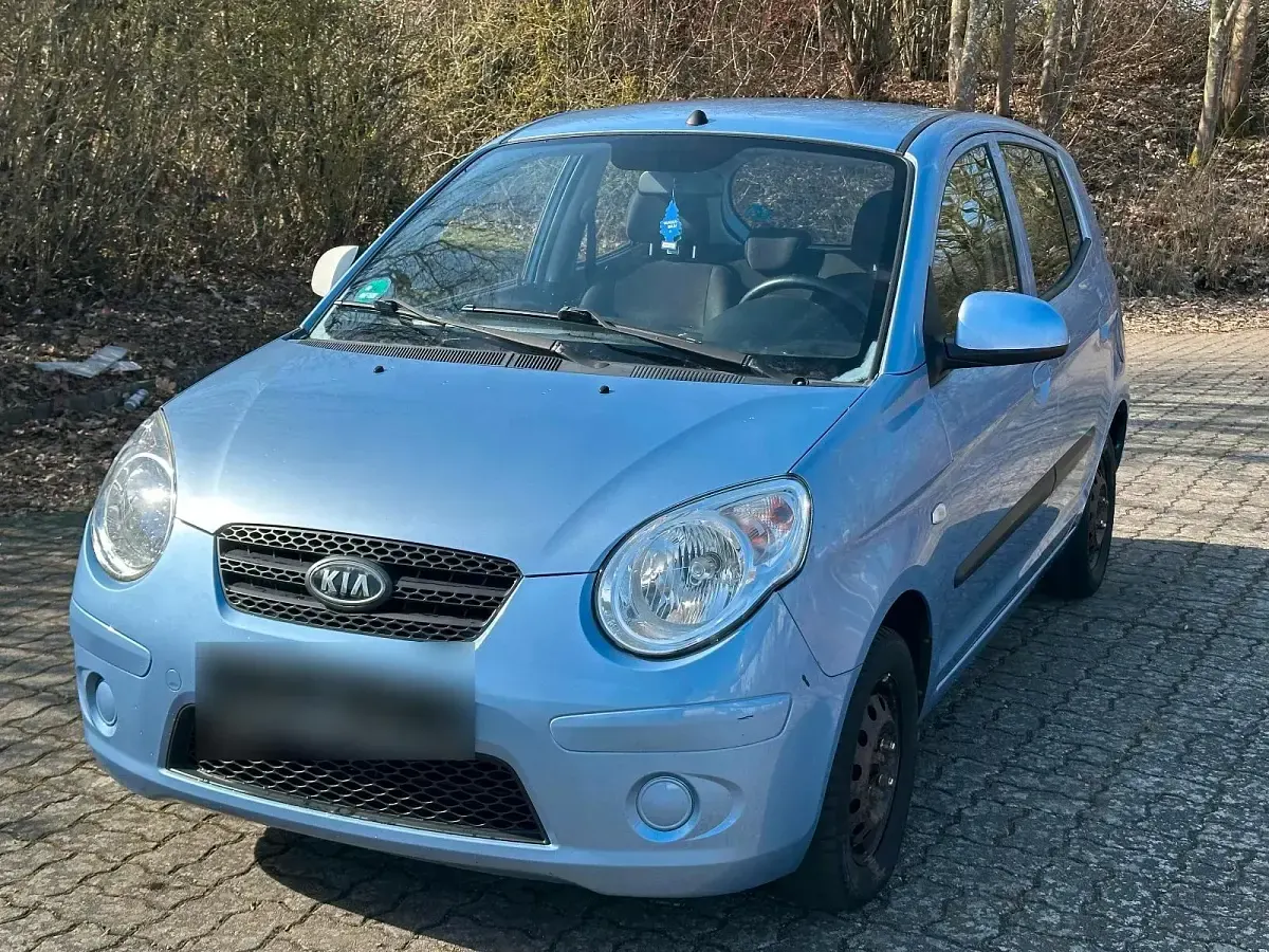 Gebraucht Kia Picanto 65 PS (47 kW) 2010 Blau Kleinwagen