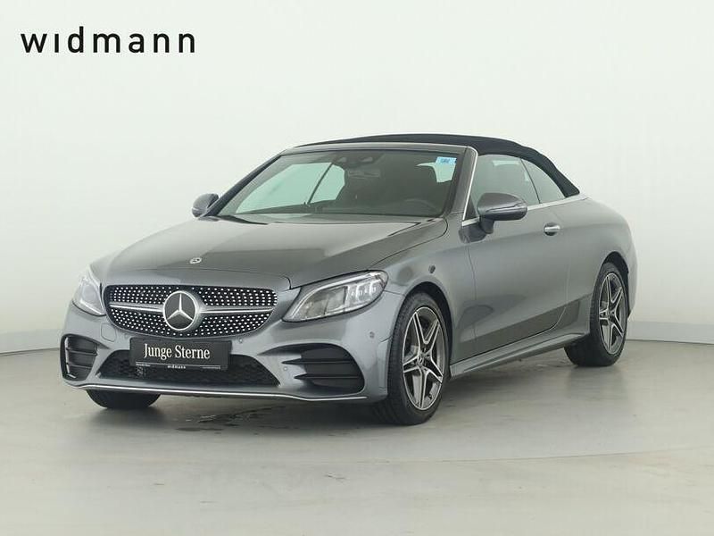 Gebraucht Mercedes C300 AMG 245 PS (180 kW) 2023 Metalliclack selenitgrau Cabrio