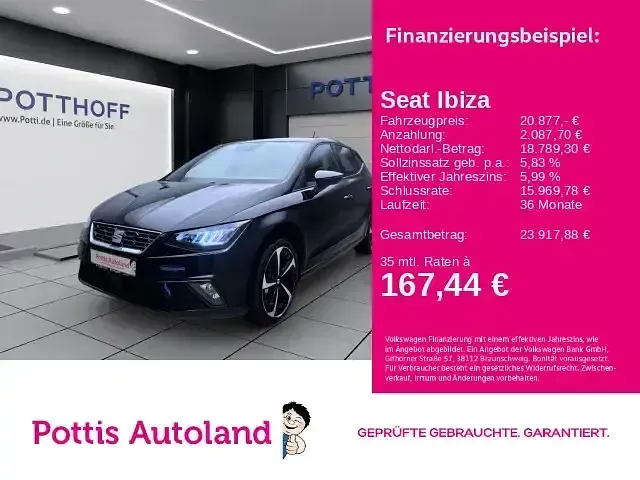 Gebraucht Seat Ibiza FR 116 PS (85 kW) 2025 Kleinwagen
