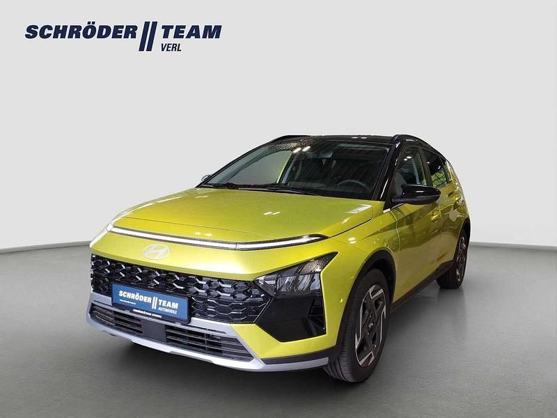 Lucid lime / phantom black Neu 2025 Hyundai Bayon Prime SUV | 27.790 € (Etwas zu teuer) - Bild 1/4