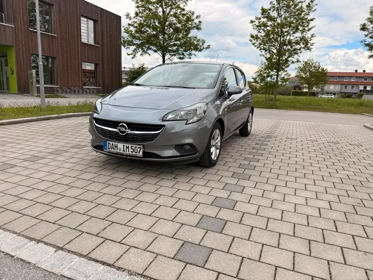 Usado Opel Corsa 101 HP (74 kW) 2017 Cinzento Citadino