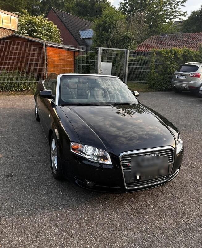 Schwarz Gebraucht 2007 Audi A4 Cabriolet Cabrio | 5.300 € (Guter Preis) - Bild 1/4