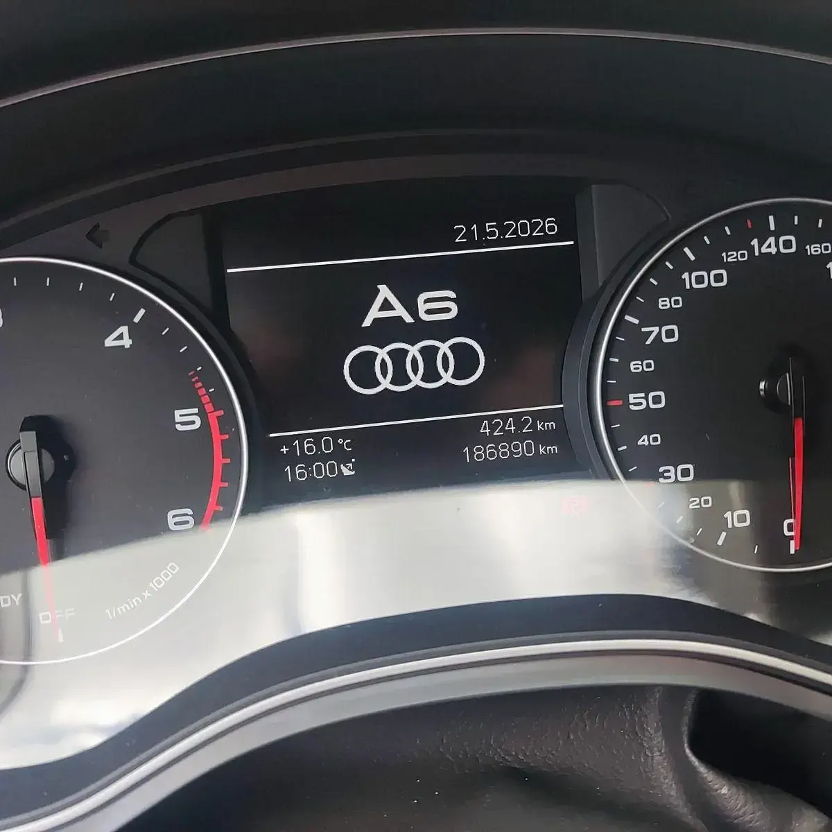Gebraucht Audi A6 150 PS (110 kW) 2016 Schwarz Limousine