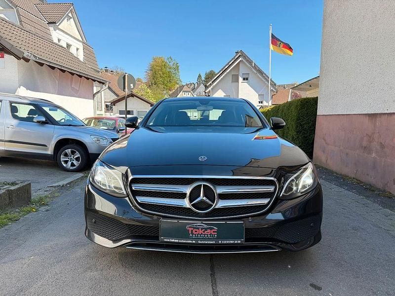 Brugt Mercedes E220 194 HK (142 kW) 2018 Sort Sedan