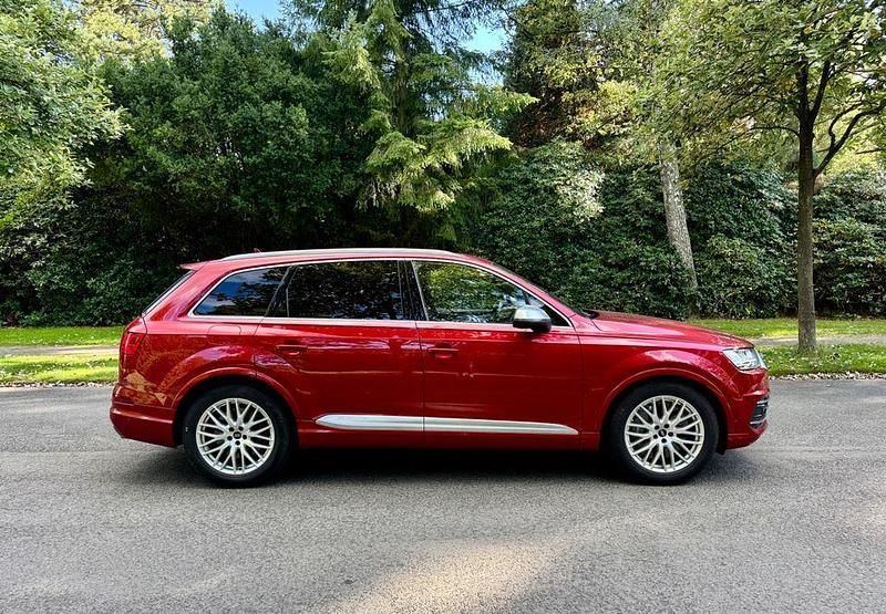 Gebraucht Audi SQ7 Sport 435 PS (319 kW) 2017 Rot SUV
