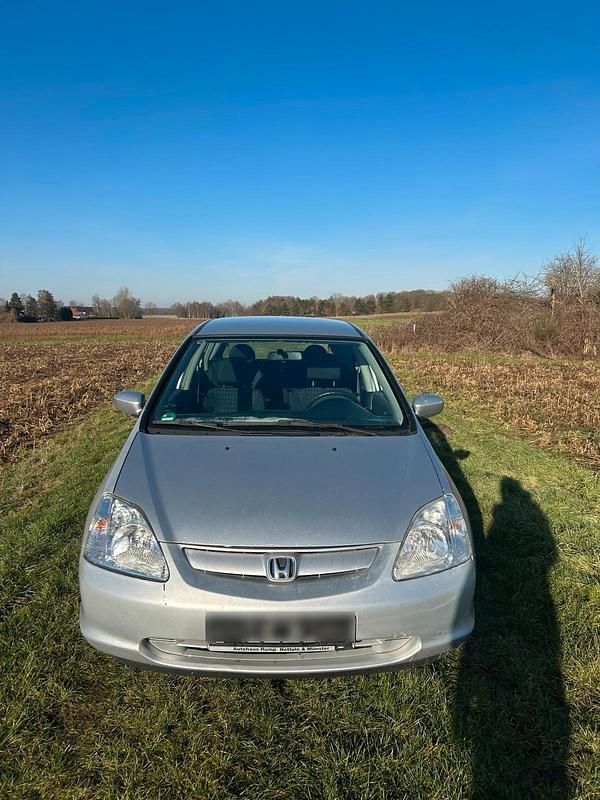 Gebraucht Honda Civic 90 PS (66 kW) 2002 Silber Kleinwagen