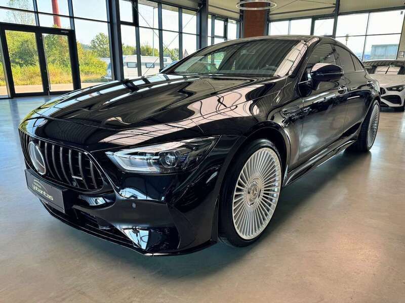 Obsidianschwarz metalliclack Gebraucht 2024 Mercedes AMG GT 53 AMG Coupé | 106.800 € (Fairer Preis) - Bild 1/4