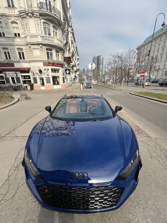Blau Gebraucht 2022 Audi R8 Spyder Performance Cabrio | 145.000 € (Superpreis) - Bild 1/4