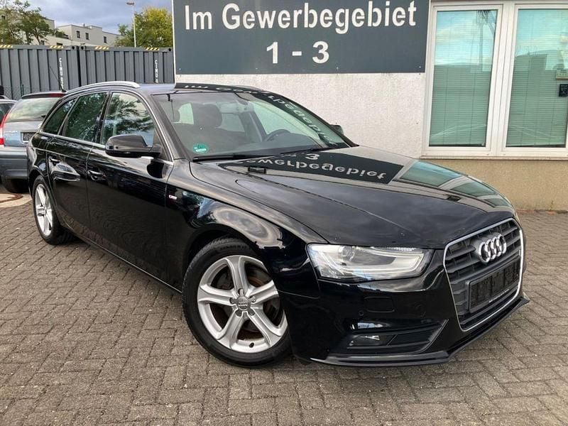 Schwarz Gebraucht 2014 Audi A4 S-Line Kombi | 9.700 € (Superpreis) - Bild 1/4
