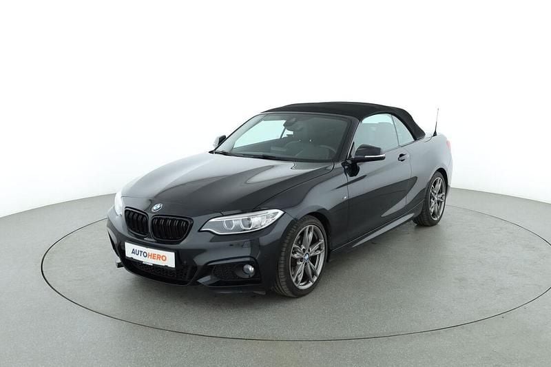 Schwarz Gebraucht 2015 BMW 220 M Sport Cabrio | 18.040 € (Fairer Preis) - Bild 1/3